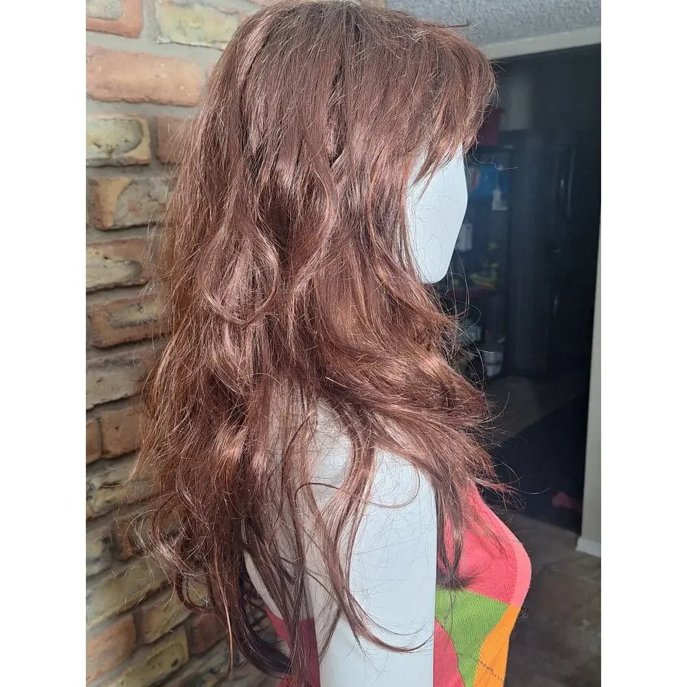 Perfect Image Beautiful Choice Auburn Brown Wig Average w Box K337H